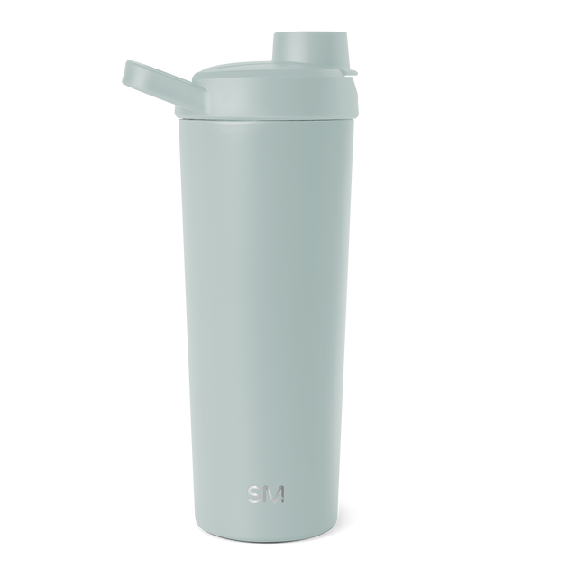 Sage green matte finish relay bottle with soft, understated aesthetic against neutral background Sage green matte finish relay bottle with soft, understated aesthetic against neutral background