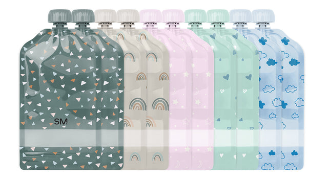 Swatch display showing five pastel colors in a row: dusty sage green, warm cream, soft neutral tones, and additional complementary pastels arranged left to right Swatch display showing five pastel colors in a row: dusty sage green, warm cream, soft neutral tones, and additional complementary pastels arranged left to right