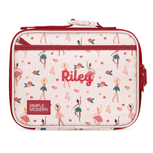 Cream insulated lunch box personalized Cream insulated lunch box personalized