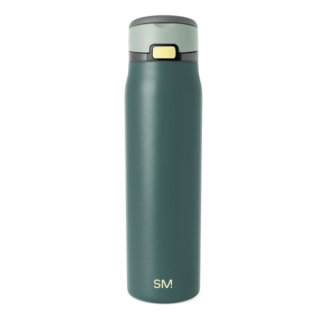 Matte finish tumbler in deep dusty teal-green with sage green and soft seafoam blue-green tones Matte finish tumbler in deep dusty teal-green with sage green and soft seafoam blue-green tones