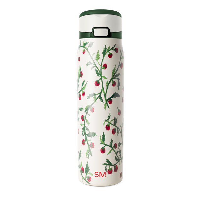Cream-colored product packaging with dark forest green text and graphics, featuring bright red raspberries with pink highlights as decorative elements. Cream-colored product packaging with dark forest green text and graphics, featuring bright red raspberries with pink highlights as decorative elements.