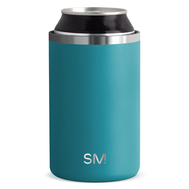 SM Can Cooler in Maui with teal turquoise blue exterior finish SM Can Cooler in Maui with teal turquoise blue exterior finish