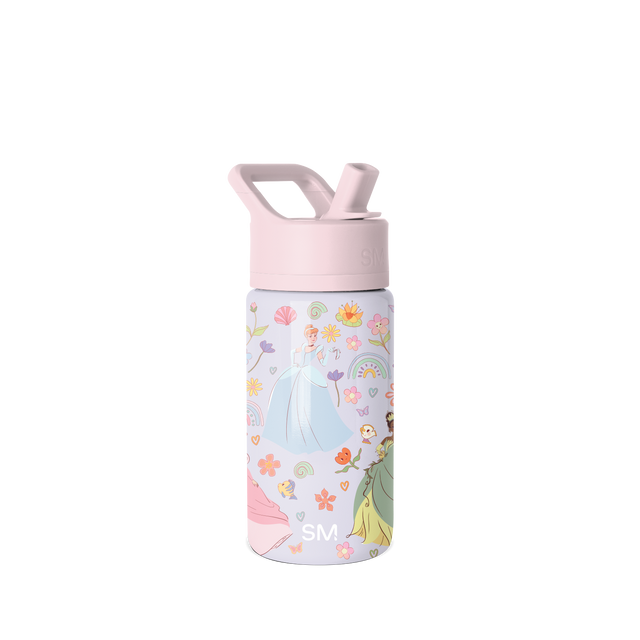 Lavender water bottle with light pink lid and carry handle Lavender water bottle with light pink lid and carry handle