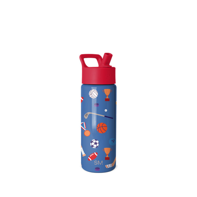Summit Kids Water Bottle with Straw Lid Summit Kids Water Bottle with Straw Lid