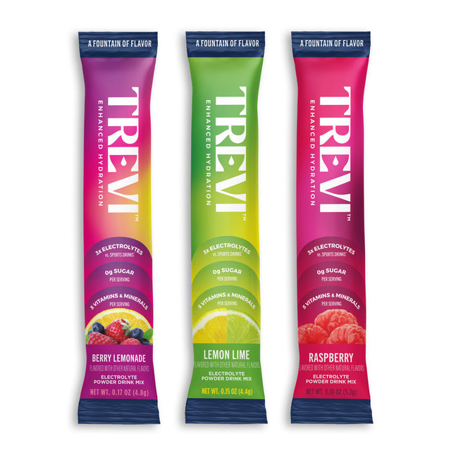Three tall, slim sample packets with vibrant gradient color schemes arranged side by side, featuring deep magenta, purple, hot pink, and warm tones transitioning from top to bottom. Three tall, slim sample packets with vibrant gradient color schemes arranged side by side, featuring deep magenta, purple, hot pink, and warm tones transitioning from top to bottom.