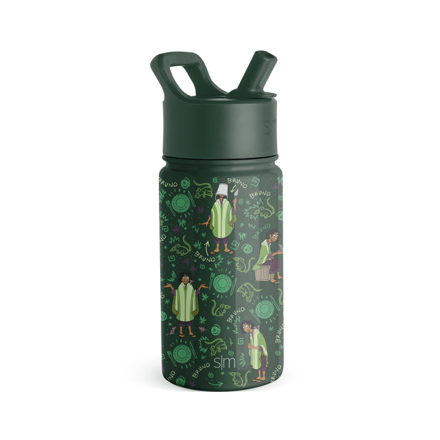 Forest green and charcoal water bottle with deep green cap and lid, featuring a color-blocked design with green upper section and dark charcoal lower body. Forest green and charcoal water bottle with deep green cap and lid, featuring a color-blocked design with green upper section and dark charcoal lower body.