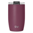 Voyager Tumbler with Clear Flip Lid & Straw
