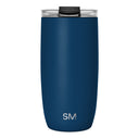 Voyager Tumbler with Clear Flip Lid & Straw