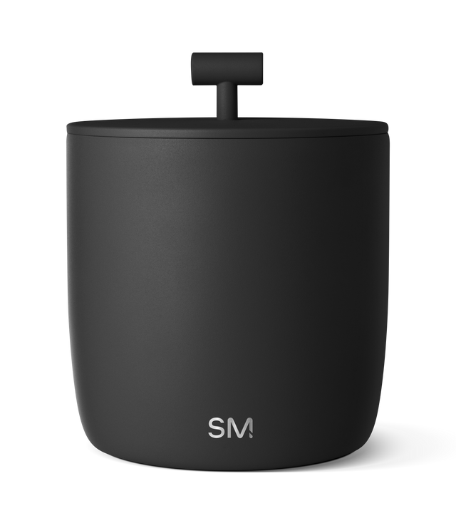 Black matte charcoal ICE-100-MB-M product on white background