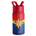 Summit Kids Water Bottle with Straw Lid