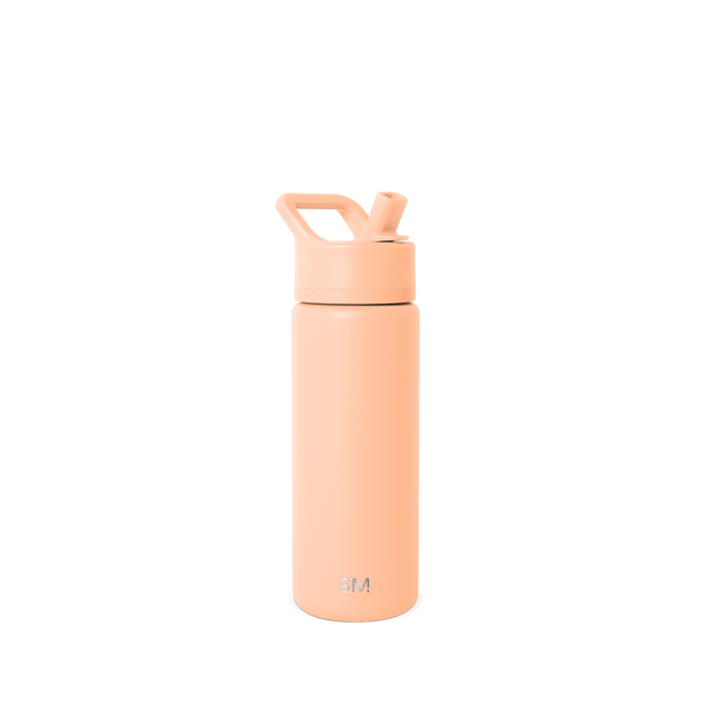 Peachy-pink salmon-colored product on neutral off-white background