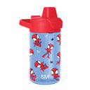 Summit Kids Plastic Water Bottle with Simple Flip Straw Lid